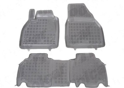Set covorase auto din cauciuc Renault Kangoo 2008-2013 si Kangoo 2013-, presuri tip tavita marca Rezaw Plast foto