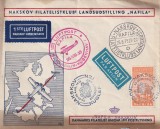 FILATELIE TEMATICA - PLIC DANEMARCA TEMATICA AVION AVIOANE, Aviatie, Stampilat