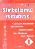 SIMBOLISMUL ROMANESC-ION BALU, MARIN IANCU-355935