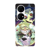 Husa compatibila cu Huawei P40 Pro model Courage crystal ball, Silicon, TPU, Viceversa, Transparent, Carcasa