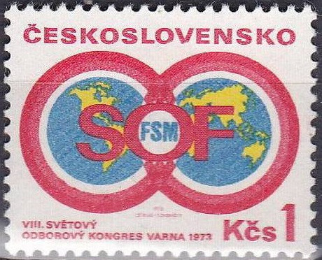 C2360 - Cehoslovacia 1973 - FSM neuzat,perfecta stare