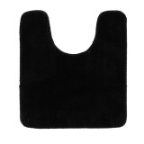 Cumpara ieftin Covor De Toaleta Microfibra 45x50cm &ndash; Negru Culoare Negru