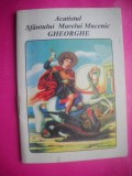 HOPCT CARTE-ACATISTUL SFANTULUI MARELUI MUCENIC GHEORGHE [ 2 ] -64 PAG-CARTICICA DE BUZUNAR