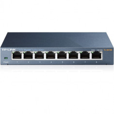 Switch TP-LINK TL-SG108, 8 x 10/100/1000Mbps foto