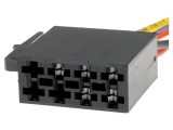 Mufă ISO cu cabluri PIN 5 - Conector de calitate superioară pentru sisteme audio auto