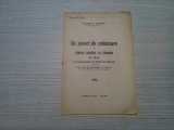 UN PROECT DE COLONIZARE A CAMPIEI ROMANE CU GERMANI LA 1860 - Victor C. Tufescu - Editura Tipografia Argus, Botosani, 1934, 10 p.
