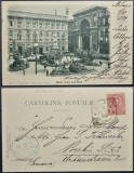 Italy 1899 Old postcard stationery MILANO Opera Teatro Scala to GERMANY D.913
