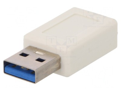 Adaptor USB 3.0 USB A la USB C Alb foto