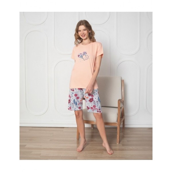 Pijama Dama Baki Capri 5001