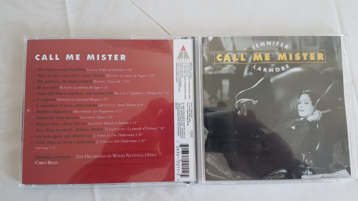 [CDA] Jennifer Larmore - Call me mister - cd audio original