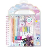 Set de desen cu tabla, creta si creioane, 3C4G, Travel Chalkboard