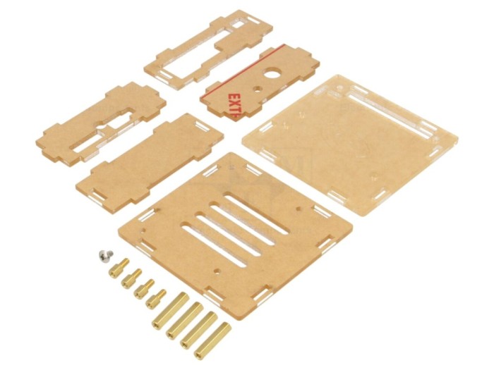 Carcasă pentru calculator plexiglass PMMA