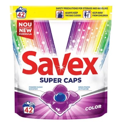 SAVEX Super Color Detergent Rufe 42 Capsule foto
