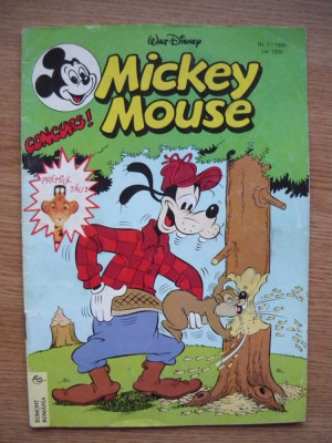 REVISTA MICKEY MOUSE - nr. 7 - 1995 foto