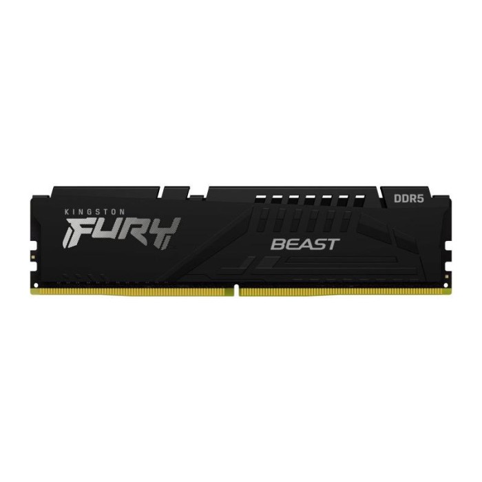 Memorie DDR Kingston FURY Beast DDR5 16 GB, frecventa 5200 MHz, 1 modul, radiator, &quot;KF552C40BB-16&quot;