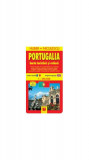 Portugalia. Hartă turistică şi rutieră - Paperback brosat - Huber Kartographie - Niculescu