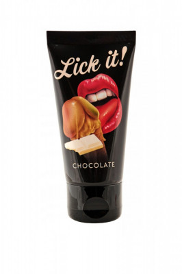 Lubrifiant Lick-it cu aroma ciocolata foto