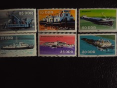 DDR-VASE FLUVIALE-SERIE COMPLETA-NESTAMPILATE foto