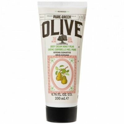 Cremă de corp Korres Pure Greek Olives Honey Pear 200 ml foto