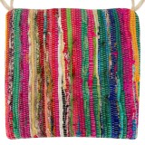 Perna taraneasca, pentru scaun, cu doua fete, 40x40x5 cm, patrata