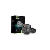 Green Cell &Icirc;ncărcător de mașină USB-C Distribuitor USB Fast Charger 3.0
