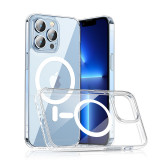 Husă Durabilă MagSafe Din Seria Joyroom Mingkai Pentru IPhone 13 Pro Max (6,7 Inchi) Transparentă (JR-BP962)