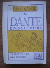 DANTE - DIVINA COMEDIE ( traducere de ETA BOERIU ) - 1994 foto