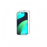 Folie iPhone 14 Pro Devia Sticla Van Series Full Anti-Static cu kit de montare, Black