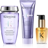 K&eacute;rastase Blond Absolu + Elixir Ultime ambalaj economic pentru par blond