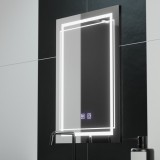 Oglinda LED Rectangulara, 50x70cm, Koven Touch, Sistem Dezaburire,Dimabila ModernLight Concept