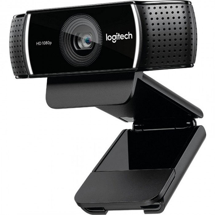 Camera web Logitech C922 Pro Stream , FullHD 1080p , Negru