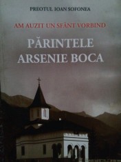 Ioan Sofonea - Am auzit un Sfant vorbind. Parintele Arsenie Boca (Editia: 2013)