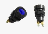 Lumina martor BestAutoVest cu bec ba9s, 12V, 2w , diametru 14.5mm, albastru AutoDrive ProParts