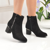 Botine De Dama Behany Negre