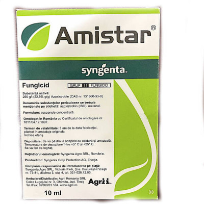 Amistar 10 ml fungicid sistemic Syngenta (legume,plante ornamentale,cereale) foto