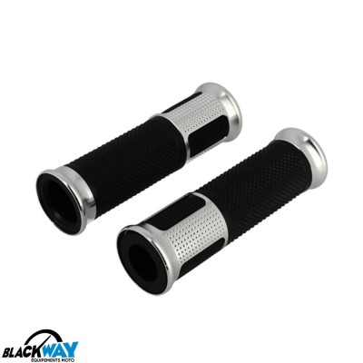 Set mansoane Blackway &amp;quot;Hanzo&amp;quot; - culoare: negru/argintiu (lungime: 124 mm) - deschise in capete foto