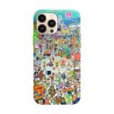 Husa compatibila cu Apple iPhone 13 model Bikini Bottom Spongebob, Silicon, TPU, Viceversa