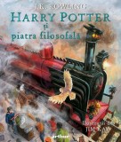 Harry Potter si piatra filosofala (Harry Potter #1) (editie ilustrata) - Arthur