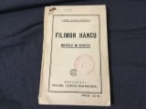 Filimon Hancu ( nuvele si schite ) de Ion Dongorozi anul 1924 !