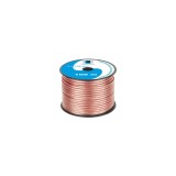 Cablu bifilar panglica transparent (tip siliconic) pentru boxe 2 x 1,5 KAB0358