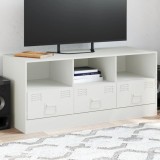 Gossi comoda tv, alb, 99x39x44 cm, otel
