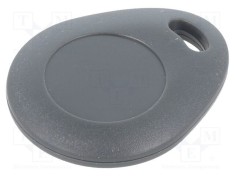 Breloc RFID ELATEC Mifare Classic 125kHz plastic gri