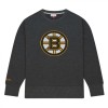 Boston Bruins hanorac de bărbați NHL Playoff Win 2.0 Full Zip Fleece Vintage Logo - S