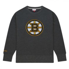 Boston Bruins hanorac de bărbați NHL Playoff Win 2.0 Full Zip Fleece Vintage Logo - 3XL
