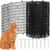 Covoras cu tepi anti-animale Sersimo 200x30 cm Negru Gradina cu Ancore