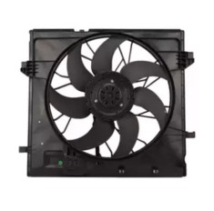 GMV radiator electroventilator Mercedes Clasa M/GLE (W166) GLE 350, 2012-/2015-, motor 3.5 V6, benzina, cutie automata, 400 W; 479 mm; 4 pini, cu mod foto