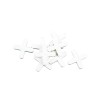 Distanțiere tip cruce pentru faianță, 6 mm, 75 bucăți Vorel 04660