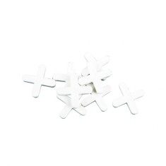 Distanțiere tip cruce pentru faianță, 6 mm, 75 bucăți Vorel 04660