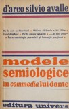 Modele semiologice in Commedia lui Dante - D&#039;Arco Silvio Avalle (cateva sublinieri in creion)
