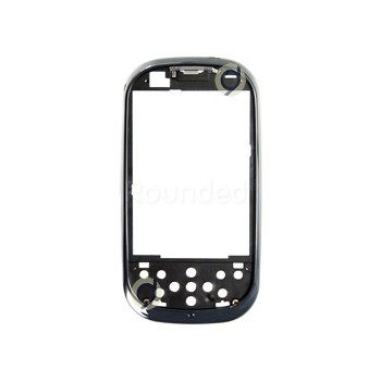 Carcasa frontala Samsung i5500 Galaxy 5 cromata neagra foto